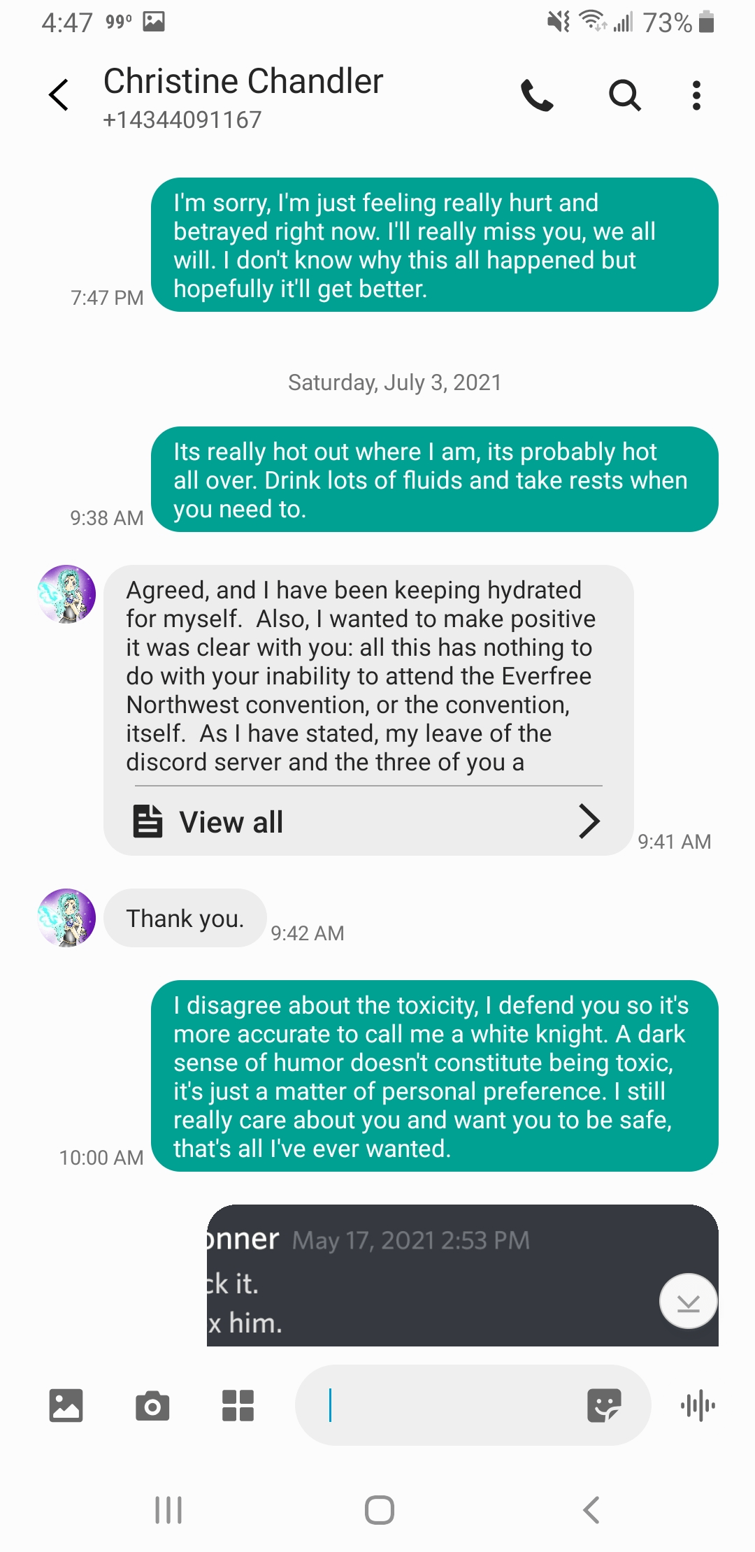 File:MKR-CWC Screenshot 20210804-164735 Messages (Halal Server).png - CWCki