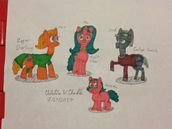 Chandler family as ponies.png