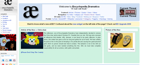 encyclopedia dramatica rotten websites wiki