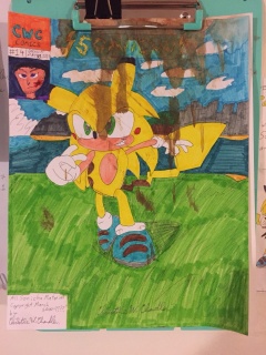 Sonichu - Issue 16, Cover (damaged).jpg