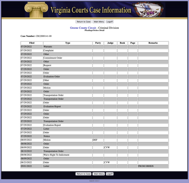File:Court Record - Greene Circuit Court - Incest - (Chris, CR22000141-00) - 22 September 2022 - Pleadings-Orders.png