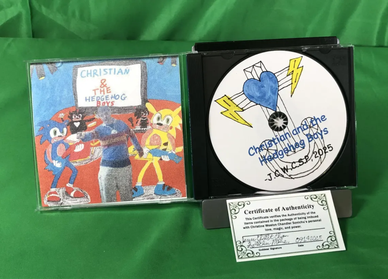 File:OfficialCWCmart - Christian and the Hedgehog Boys - Music by CWC with BONUS TRACKS - Art Inserts Included5.png