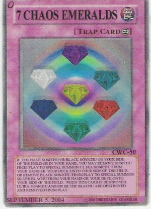 Chaos Emeralds Greeting Card for Sale by HybridSketches